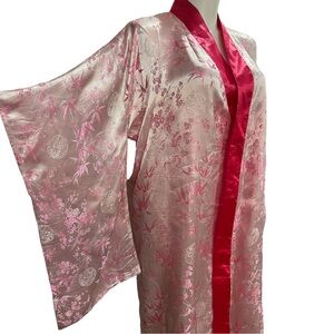 VINTAGE HOT PINK KIMONO